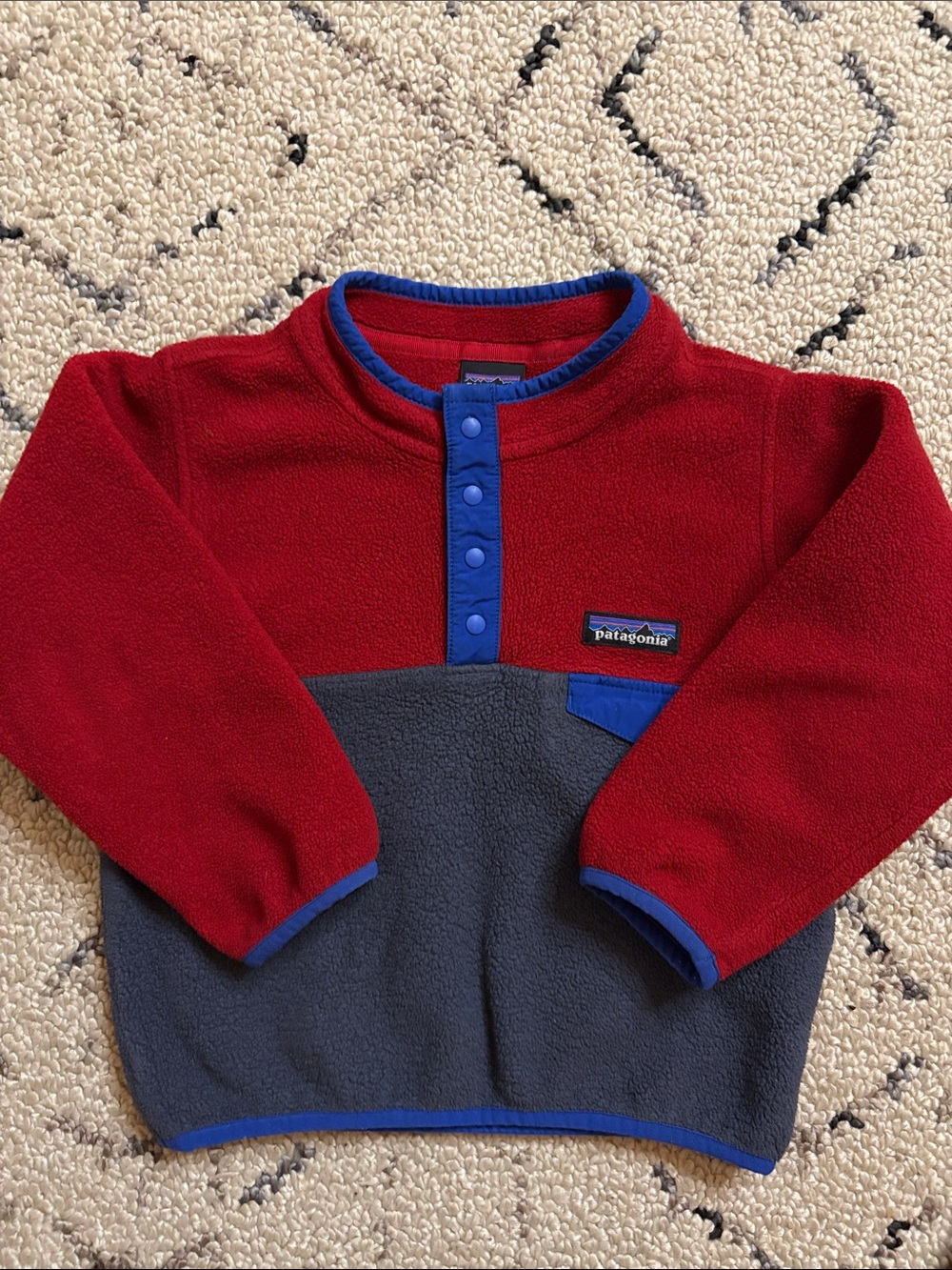 Patagonia Kids Snap Fleece Pullover (3T) EUC